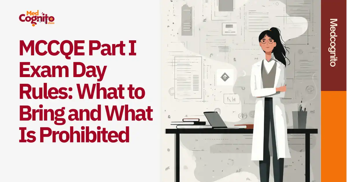 MCCQE Part I Exam Day Rules What to Bring and What Is Prohibited