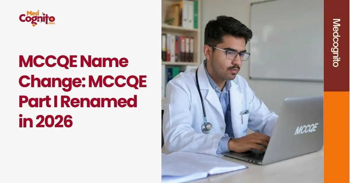 MCCQE Name Change MCCQE Part I Renamed in 2026