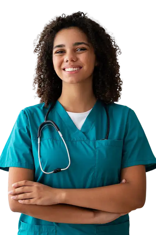 black nurse their workspace 1